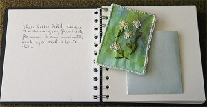 Page one in what will become my book at the ed of the process